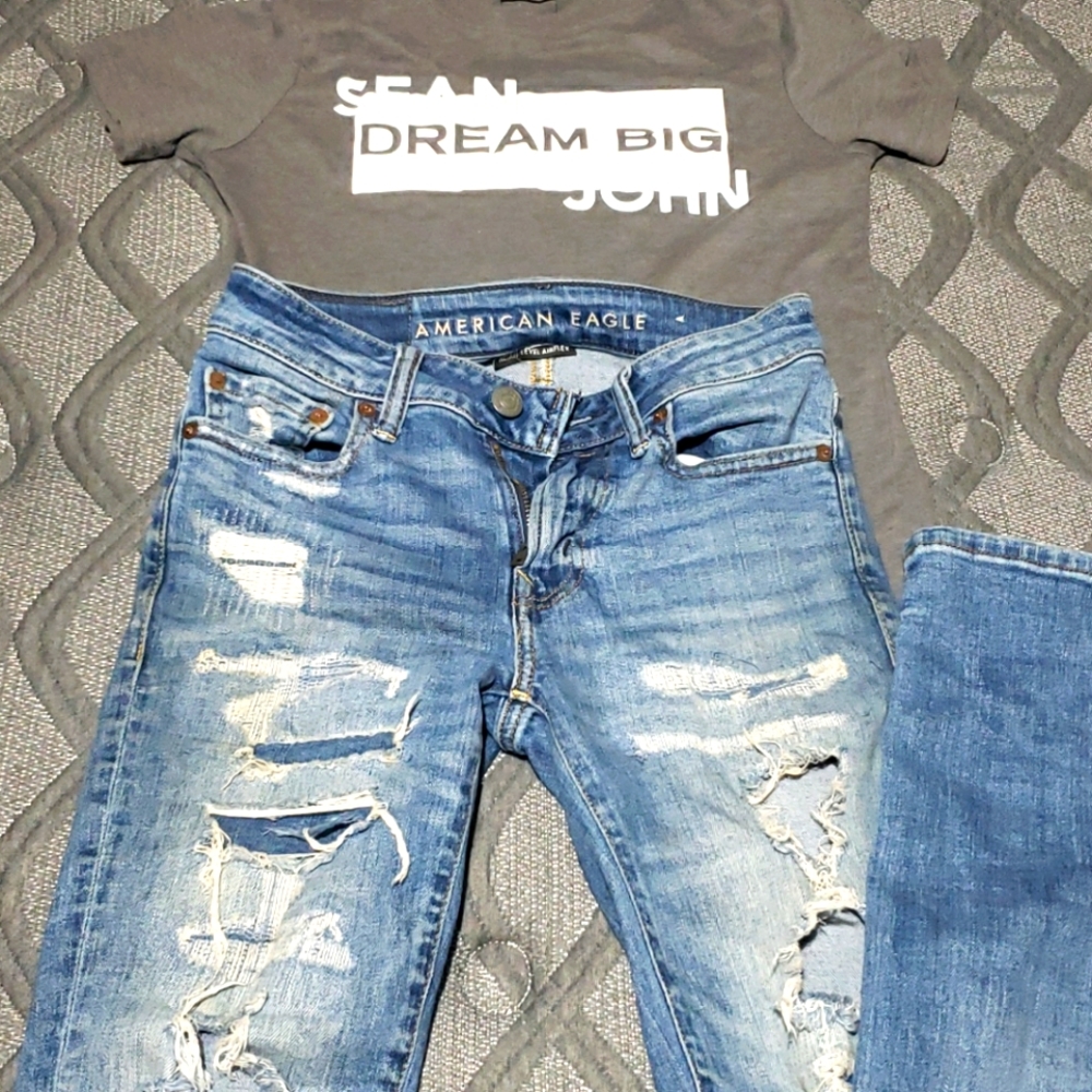 Young men's skinny jeans